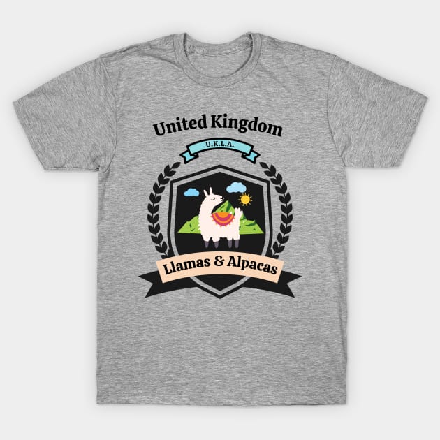 United Kingdom of Llamas & Alpacas T-Shirt by stressless